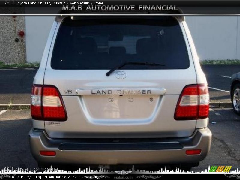 Classic Silver Metallic / Stone 2007 Toyota Land Cruiser