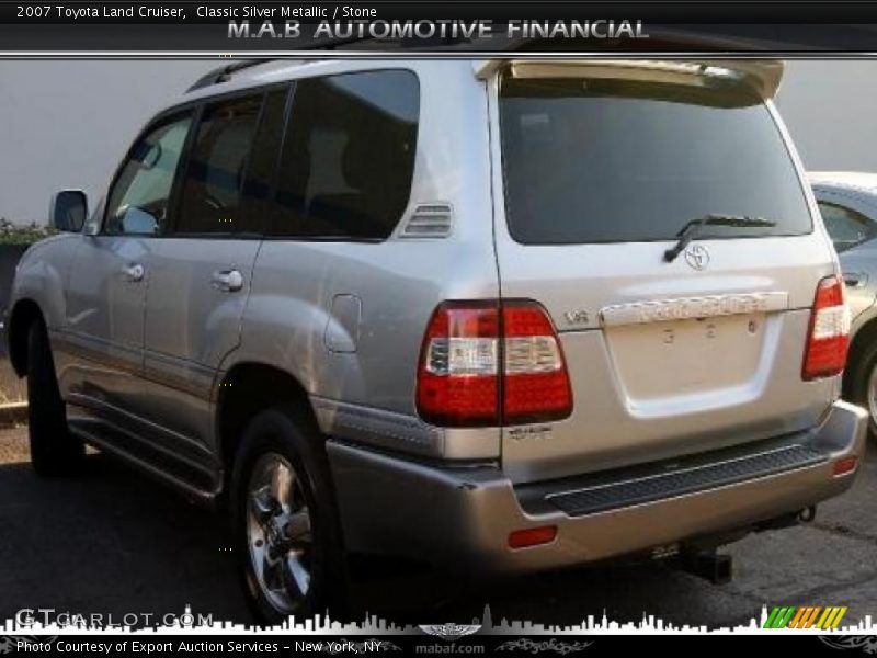 Classic Silver Metallic / Stone 2007 Toyota Land Cruiser