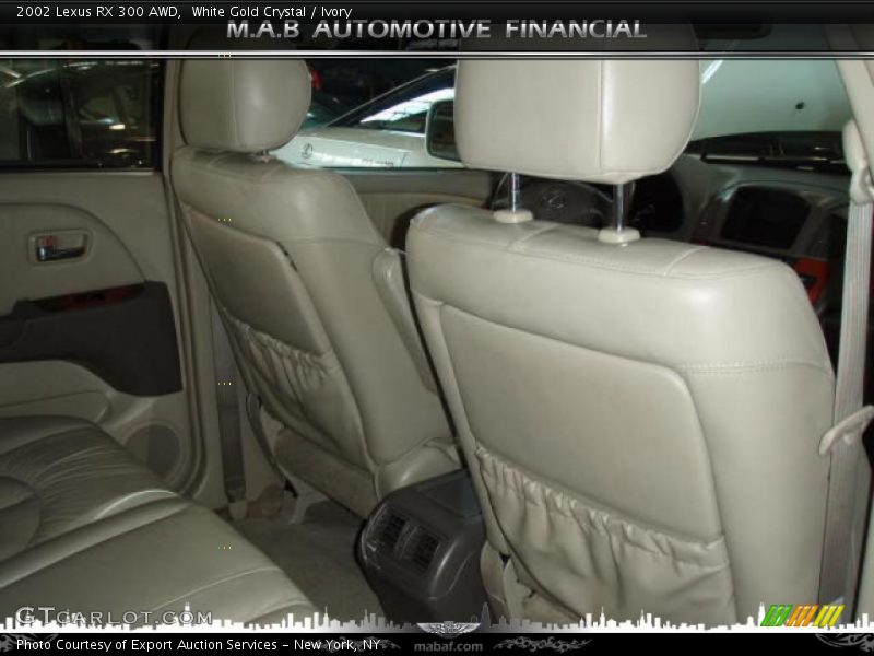 White Gold Crystal / Ivory 2002 Lexus RX 300 AWD