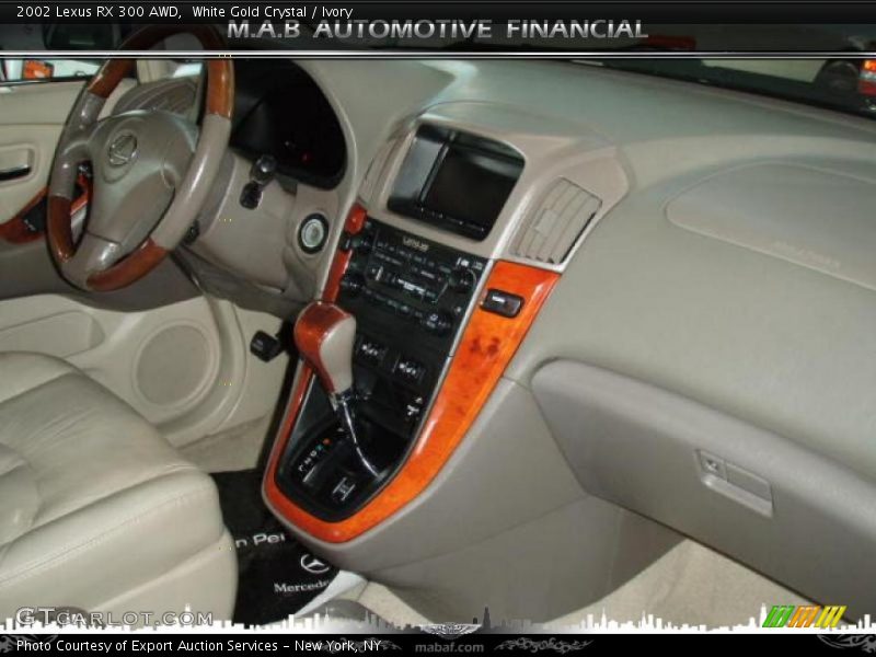 White Gold Crystal / Ivory 2002 Lexus RX 300 AWD