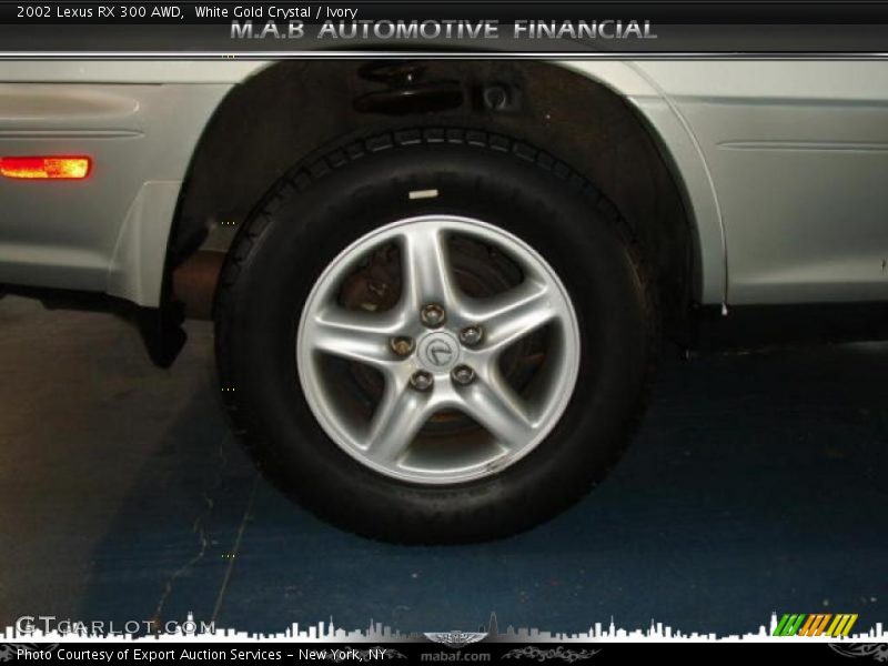 White Gold Crystal / Ivory 2002 Lexus RX 300 AWD