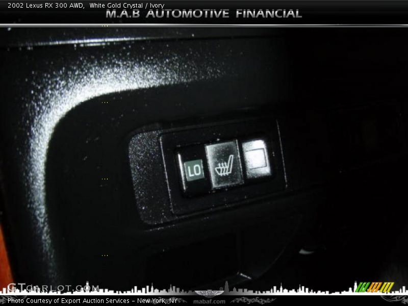 White Gold Crystal / Ivory 2002 Lexus RX 300 AWD