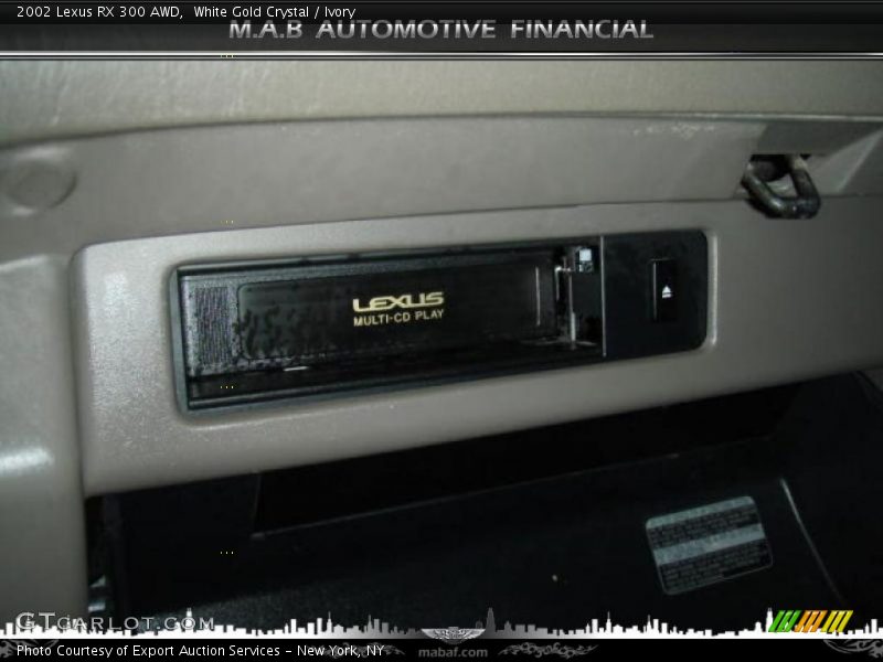 White Gold Crystal / Ivory 2002 Lexus RX 300 AWD