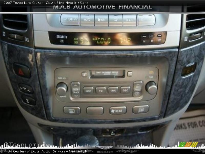 Classic Silver Metallic / Stone 2007 Toyota Land Cruiser