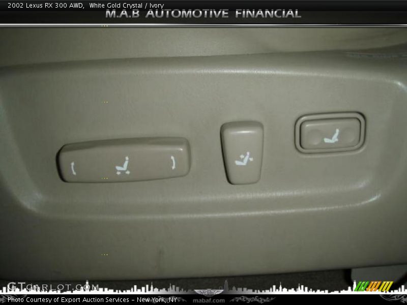 White Gold Crystal / Ivory 2002 Lexus RX 300 AWD