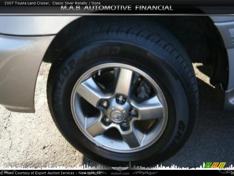 Classic Silver Metallic / Stone 2007 Toyota Land Cruiser