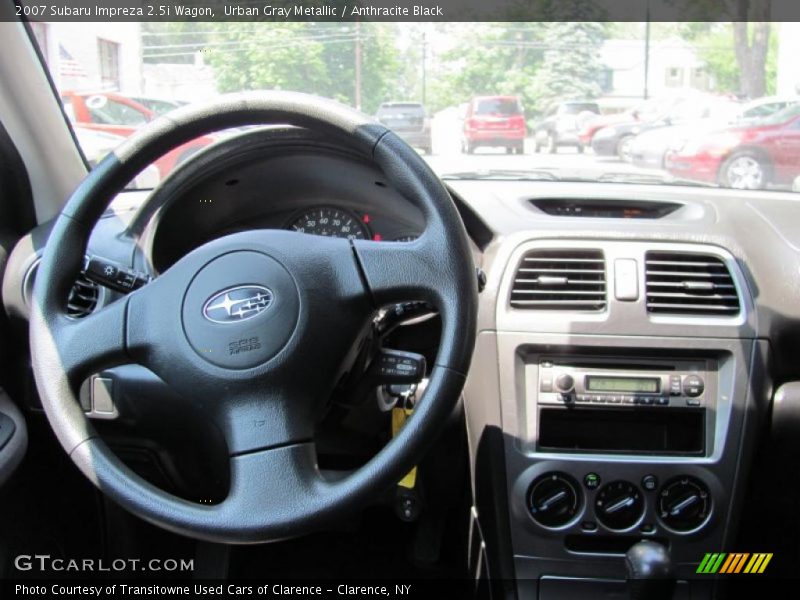 Urban Gray Metallic / Anthracite Black 2007 Subaru Impreza 2.5i Wagon