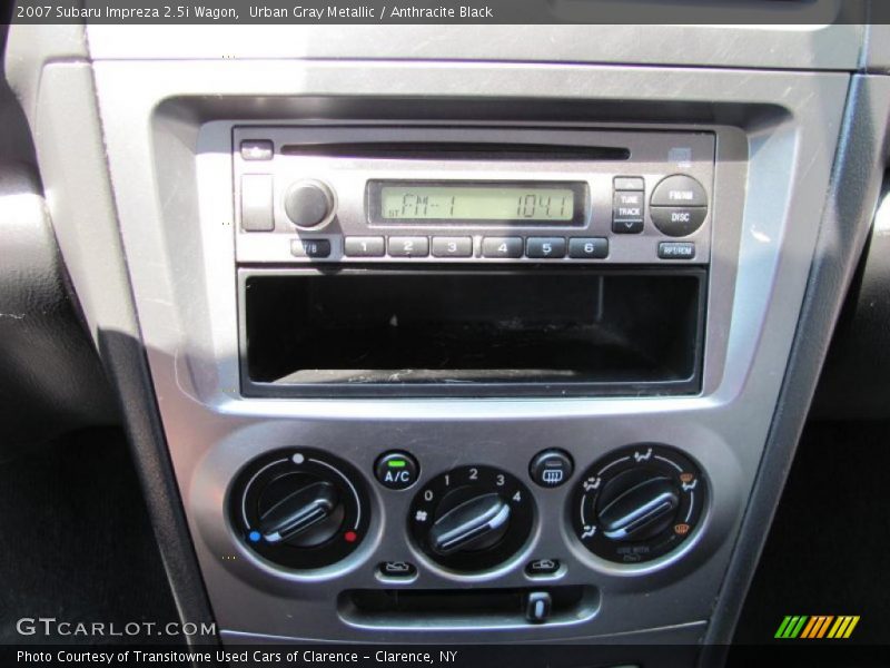 Urban Gray Metallic / Anthracite Black 2007 Subaru Impreza 2.5i Wagon