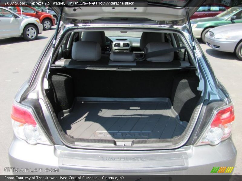 Urban Gray Metallic / Anthracite Black 2007 Subaru Impreza 2.5i Wagon