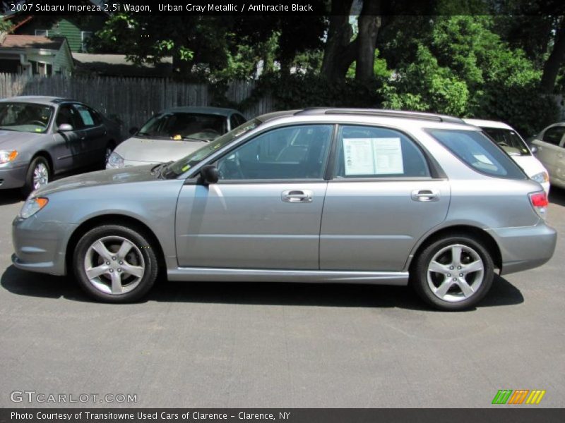 Urban Gray Metallic / Anthracite Black 2007 Subaru Impreza 2.5i Wagon