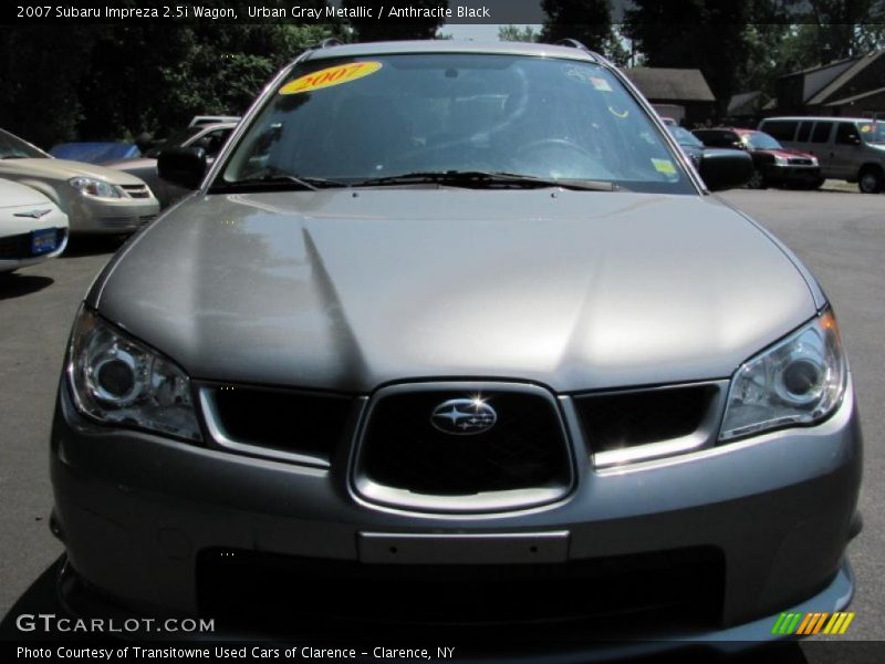 Urban Gray Metallic / Anthracite Black 2007 Subaru Impreza 2.5i Wagon
