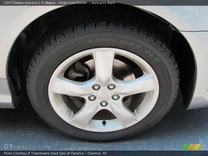 Urban Gray Metallic / Anthracite Black 2007 Subaru Impreza 2.5i Wagon