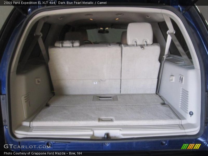 Dark Blue Pearl Metallic / Camel 2009 Ford Expedition EL XLT 4x4