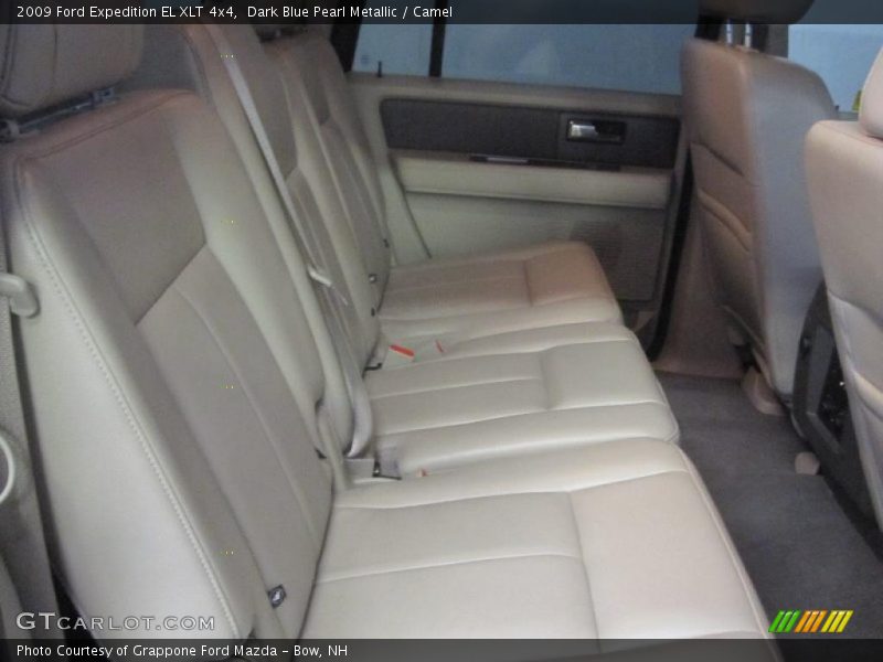 Dark Blue Pearl Metallic / Camel 2009 Ford Expedition EL XLT 4x4