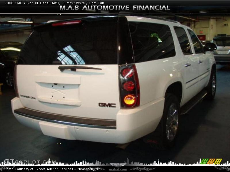 Summit White / Light Tan 2008 GMC Yukon XL Denali AWD