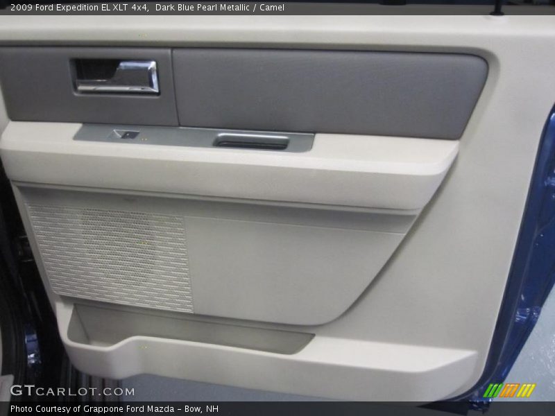 Dark Blue Pearl Metallic / Camel 2009 Ford Expedition EL XLT 4x4