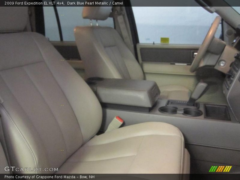 Dark Blue Pearl Metallic / Camel 2009 Ford Expedition EL XLT 4x4