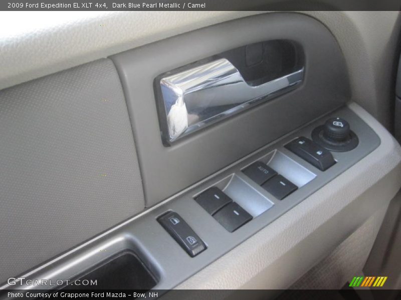 Dark Blue Pearl Metallic / Camel 2009 Ford Expedition EL XLT 4x4