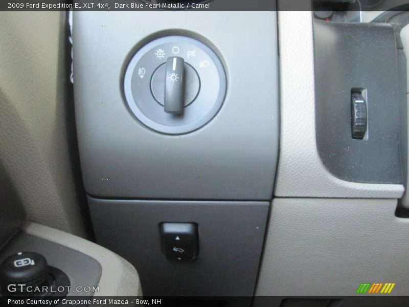 Dark Blue Pearl Metallic / Camel 2009 Ford Expedition EL XLT 4x4
