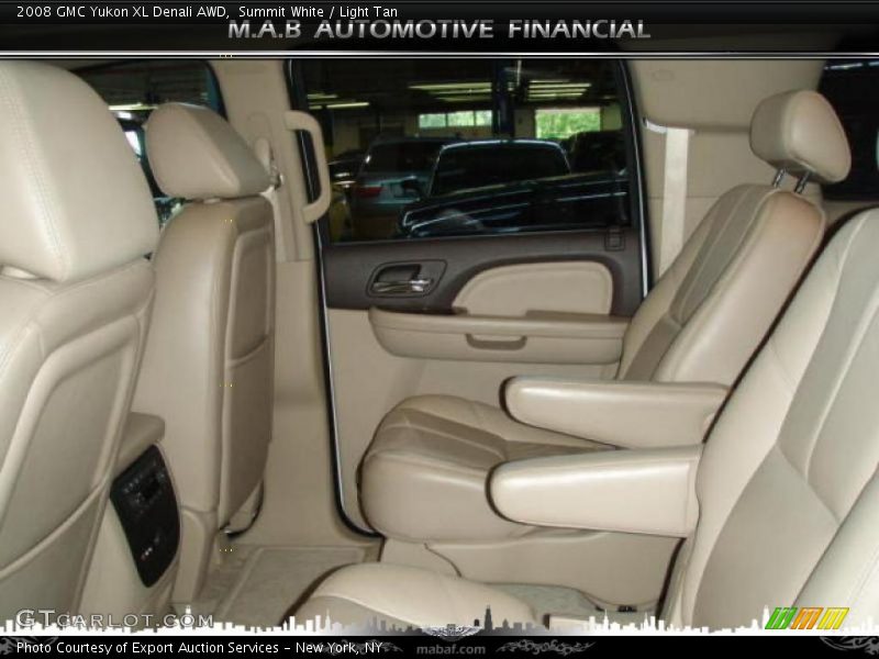 Summit White / Light Tan 2008 GMC Yukon XL Denali AWD