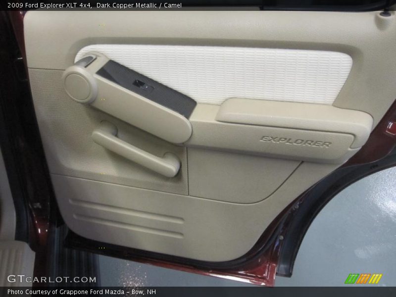 Dark Copper Metallic / Camel 2009 Ford Explorer XLT 4x4