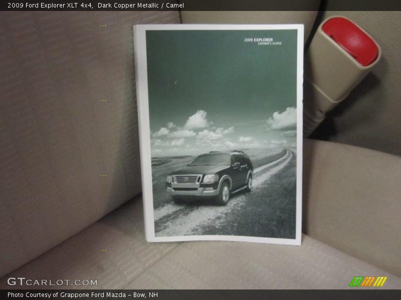 Dark Copper Metallic / Camel 2009 Ford Explorer XLT 4x4
