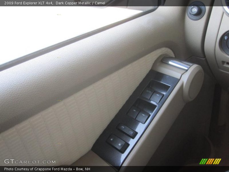 Dark Copper Metallic / Camel 2009 Ford Explorer XLT 4x4