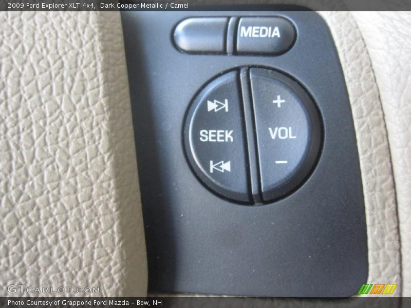 Dark Copper Metallic / Camel 2009 Ford Explorer XLT 4x4