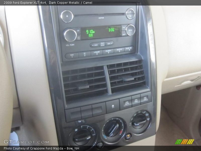 Dark Copper Metallic / Camel 2009 Ford Explorer XLT 4x4