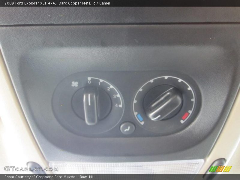 Dark Copper Metallic / Camel 2009 Ford Explorer XLT 4x4