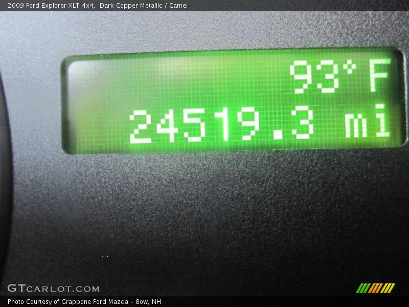 Dark Copper Metallic / Camel 2009 Ford Explorer XLT 4x4