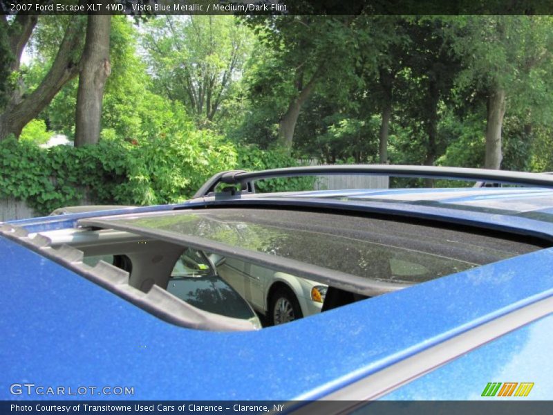 Vista Blue Metallic / Medium/Dark Flint 2007 Ford Escape XLT 4WD