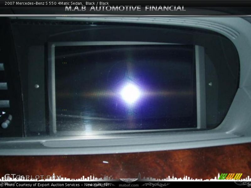 Black / Black 2007 Mercedes-Benz S 550 4Matic Sedan
