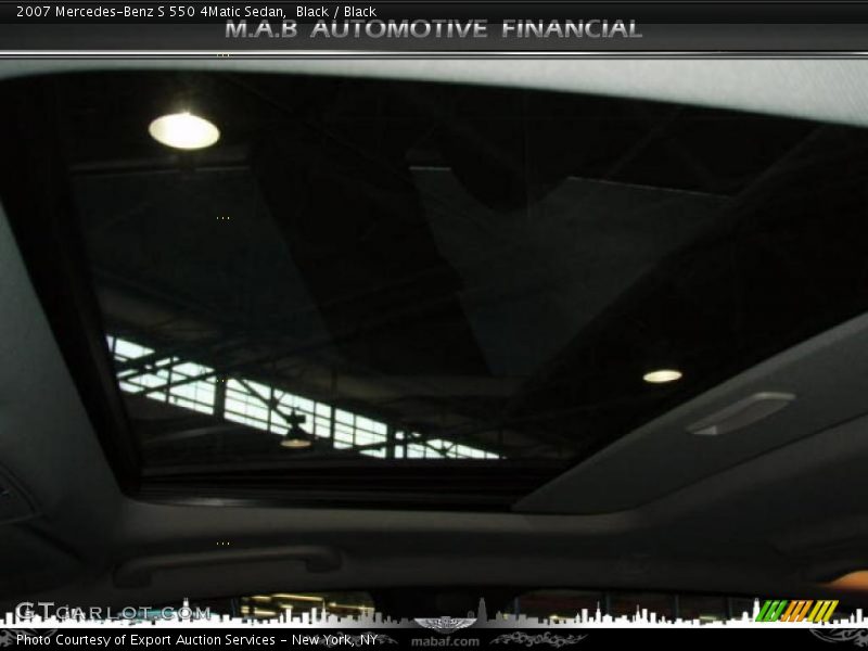 Black / Black 2007 Mercedes-Benz S 550 4Matic Sedan