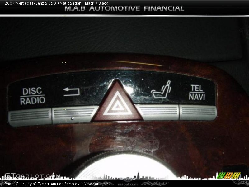 Black / Black 2007 Mercedes-Benz S 550 4Matic Sedan