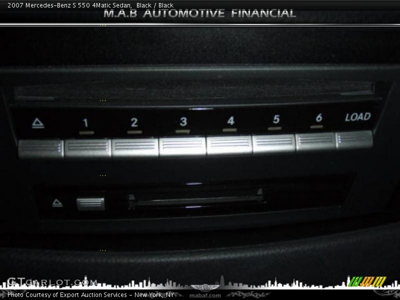 Black / Black 2007 Mercedes-Benz S 550 4Matic Sedan