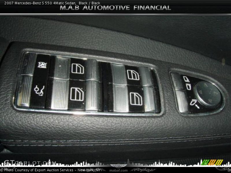 Black / Black 2007 Mercedes-Benz S 550 4Matic Sedan