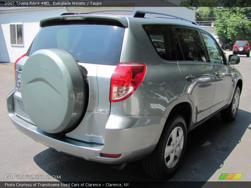 Everglade Metallic / Taupe 2007 Toyota RAV4 4WD