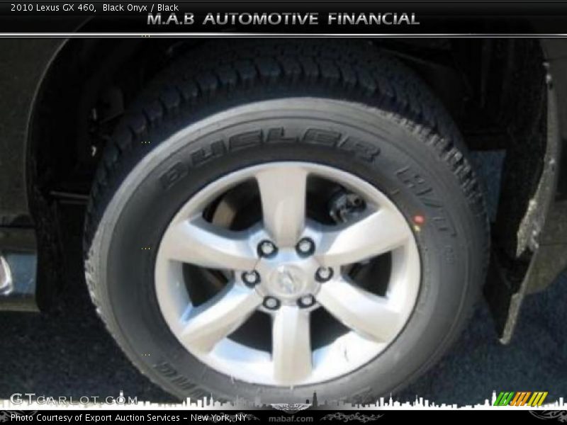 Black Onyx / Black 2010 Lexus GX 460