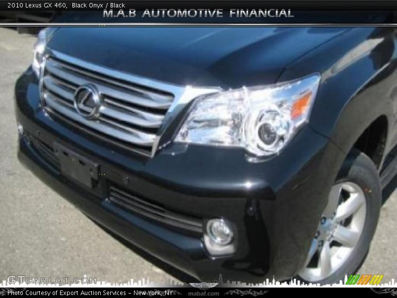 Black Onyx / Black 2010 Lexus GX 460