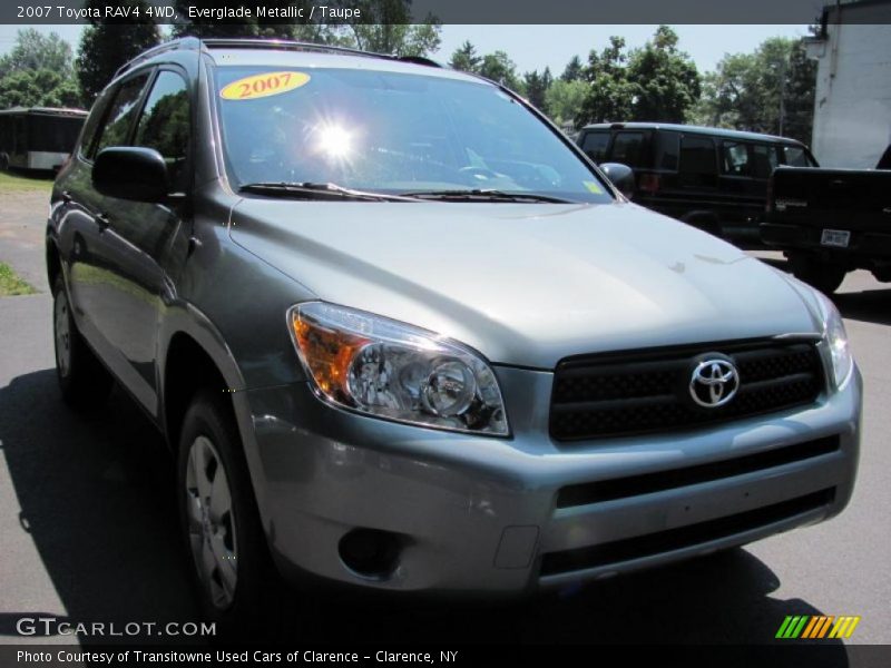 Everglade Metallic / Taupe 2007 Toyota RAV4 4WD
