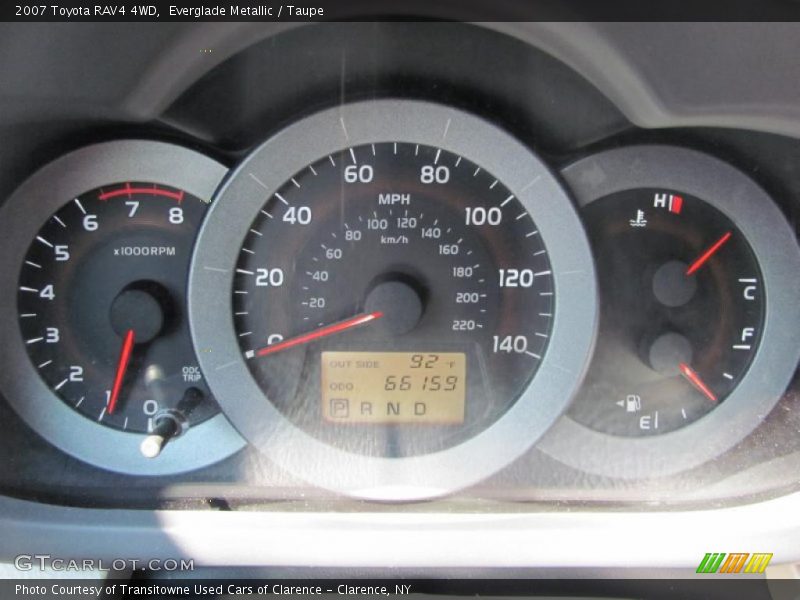 Everglade Metallic / Taupe 2007 Toyota RAV4 4WD