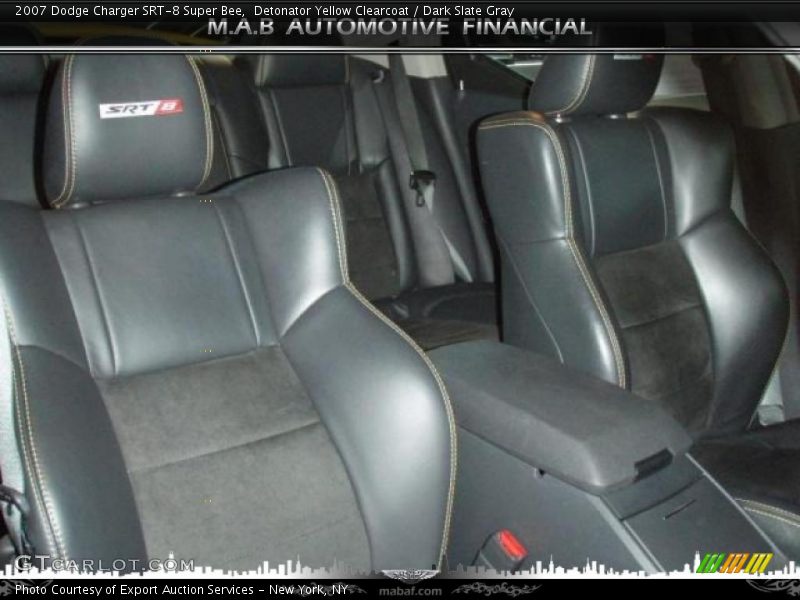 Detonator Yellow Clearcoat / Dark Slate Gray 2007 Dodge Charger SRT-8 Super Bee