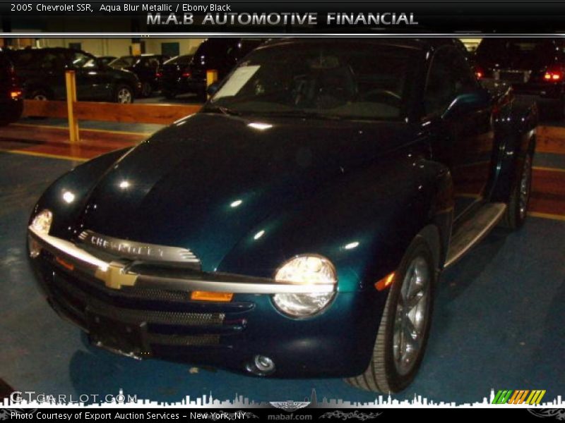 Aqua Blur Metallic / Ebony Black 2005 Chevrolet SSR