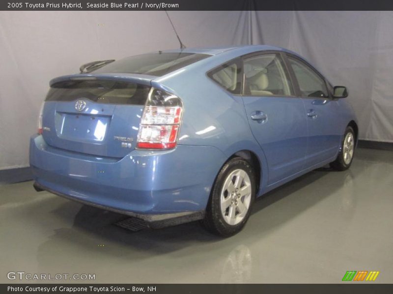 Seaside Blue Pearl / Ivory/Brown 2005 Toyota Prius Hybrid