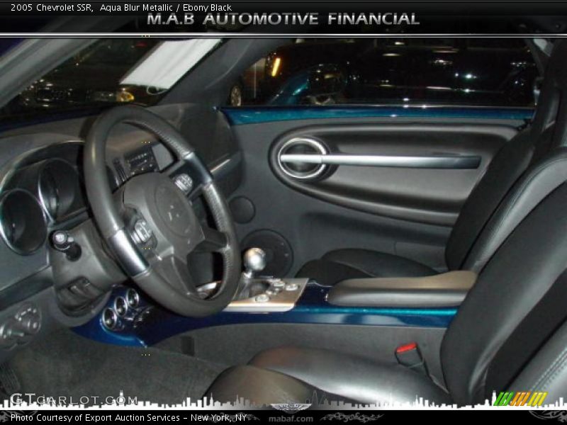 Aqua Blur Metallic / Ebony Black 2005 Chevrolet SSR