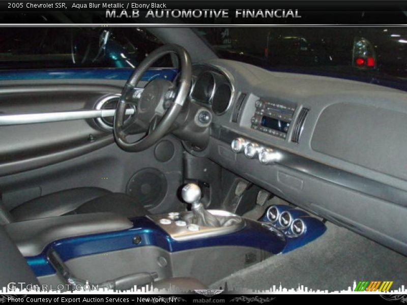 Aqua Blur Metallic / Ebony Black 2005 Chevrolet SSR