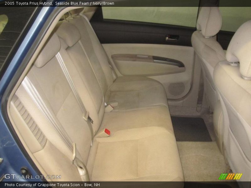 Seaside Blue Pearl / Ivory/Brown 2005 Toyota Prius Hybrid