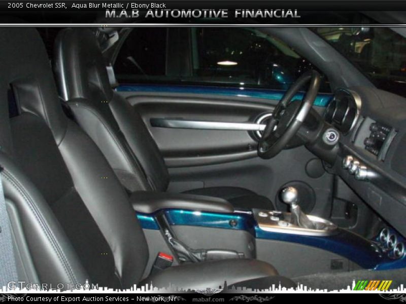 Aqua Blur Metallic / Ebony Black 2005 Chevrolet SSR