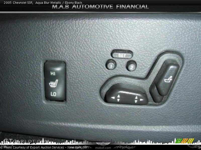 Aqua Blur Metallic / Ebony Black 2005 Chevrolet SSR